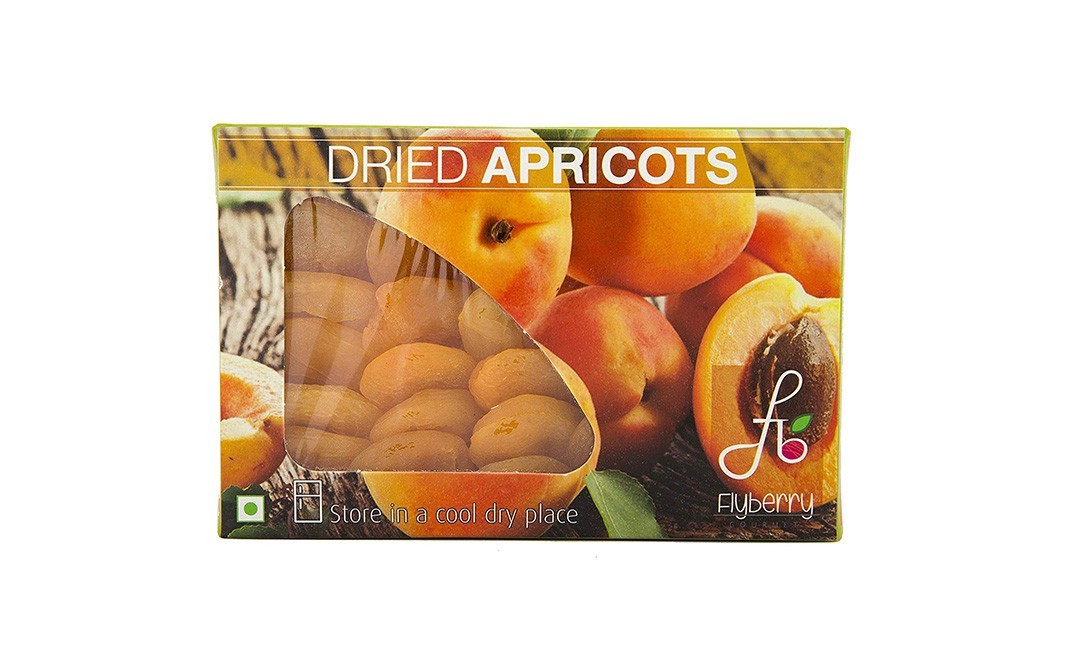Flyberry Gourmet Dried Apricots    Box  500 grams